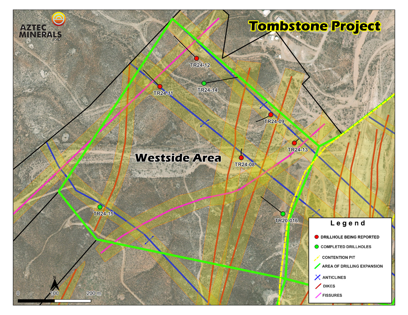 Tombstone Westside Target Area Detail Drilling Plan Completed to Date